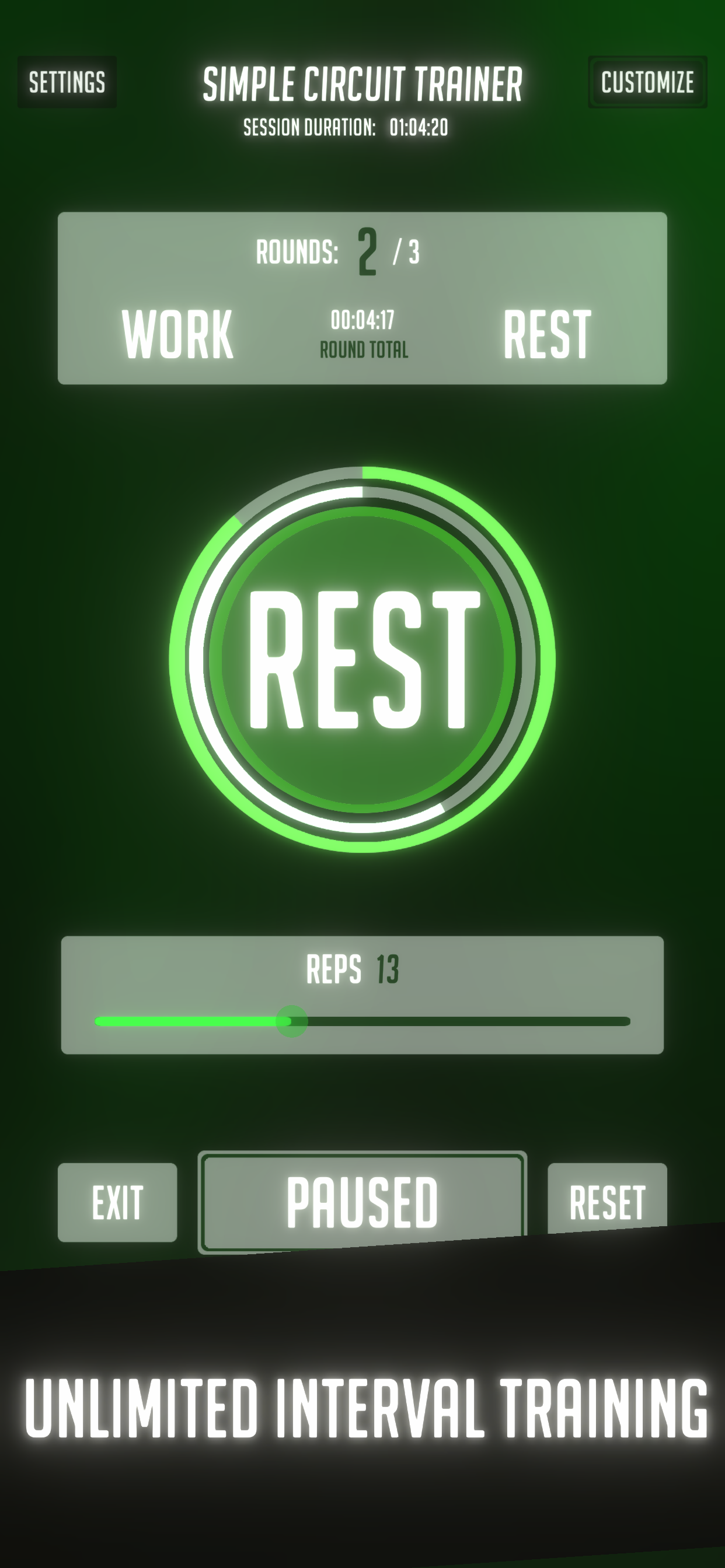 Simple Circuit Interval Timer screenshot 6