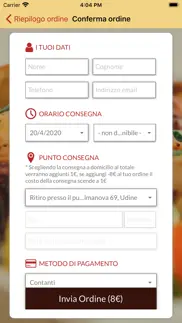 mondo pizza restaurant iphone screenshot 4