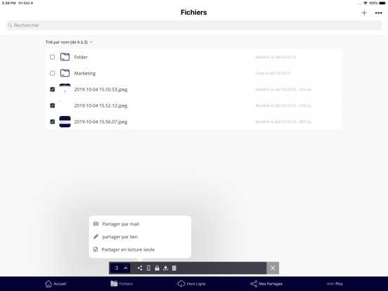 Accor D&TS iPad screenshot