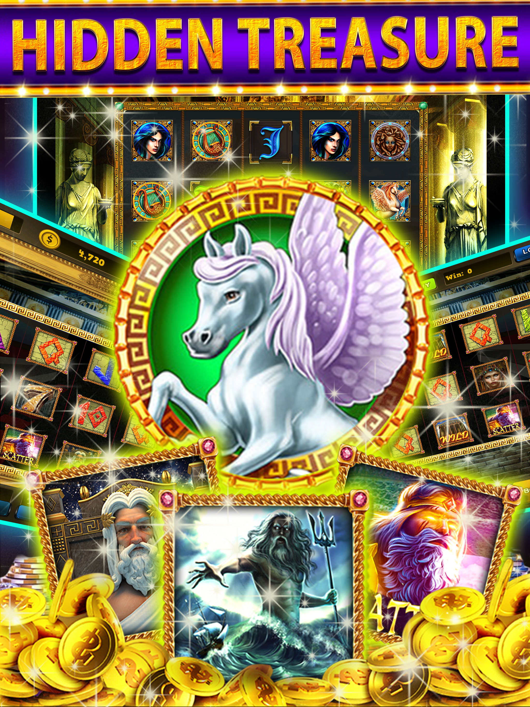 Gods Rich Casino Slots Machine