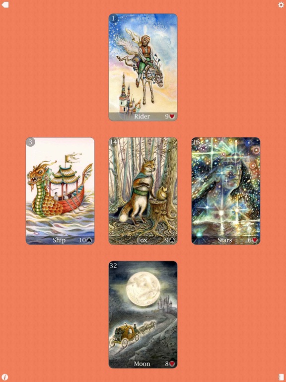 Fairy Tale Lenormand iPad screenshot 5 - Entertainment app