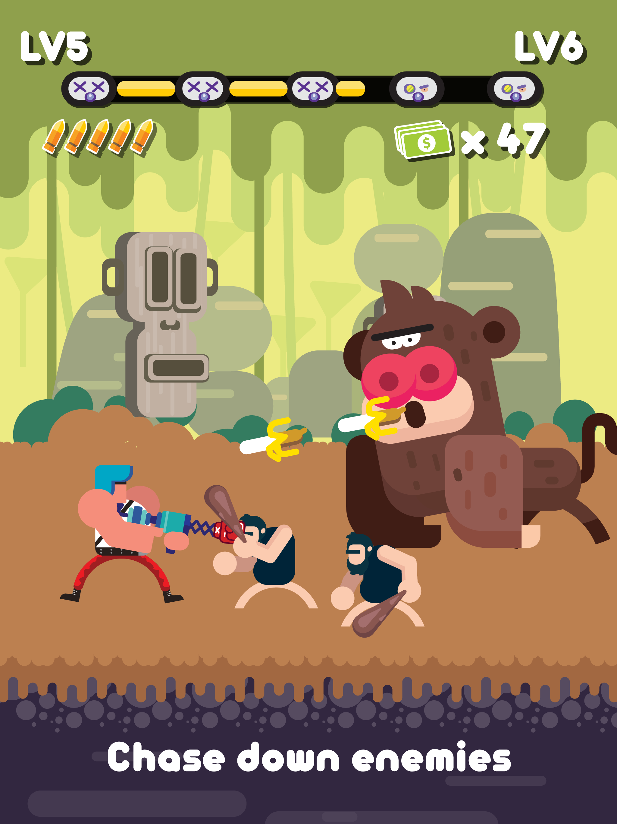 Gun Force PRO: shoot for watch