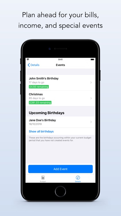 Budgeted screenshot-3