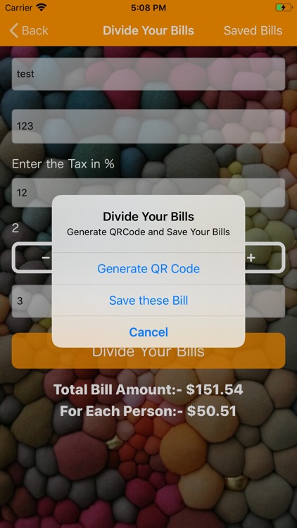 Auto Divide bill screenshot-3