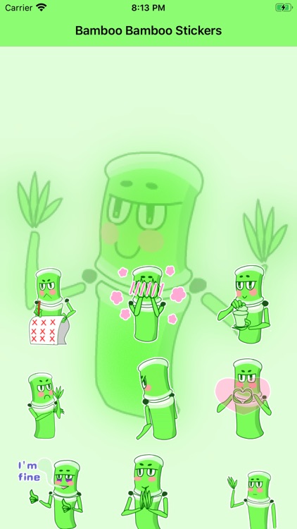 Bamboo Bamboo Stickers