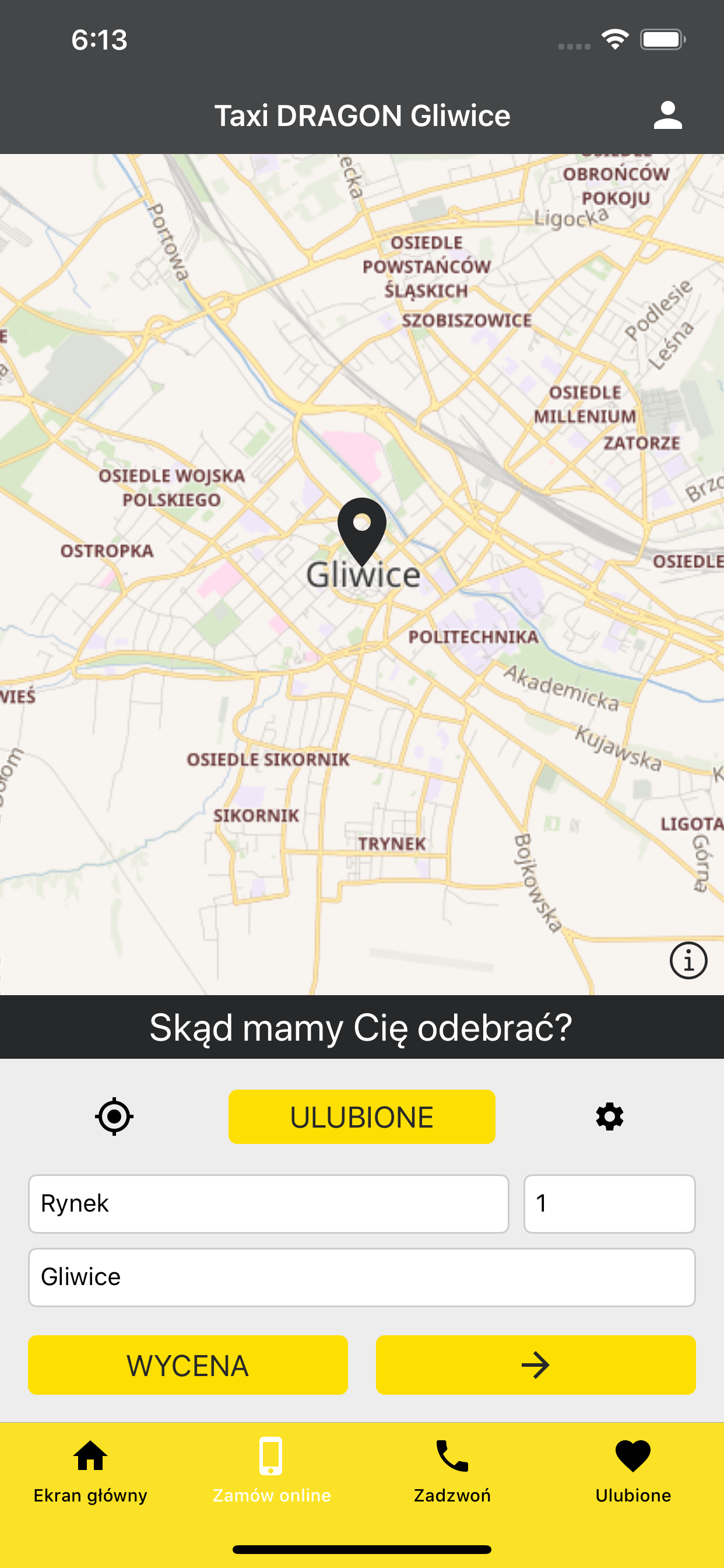 Taxi DRAGON Gliwice