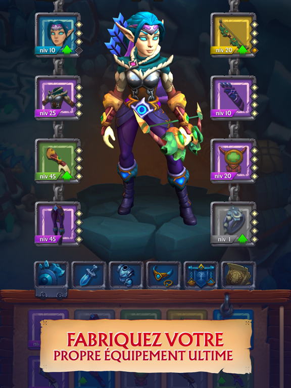 Screenshot #5 pour Never Ending Dungeon IDLE RPG