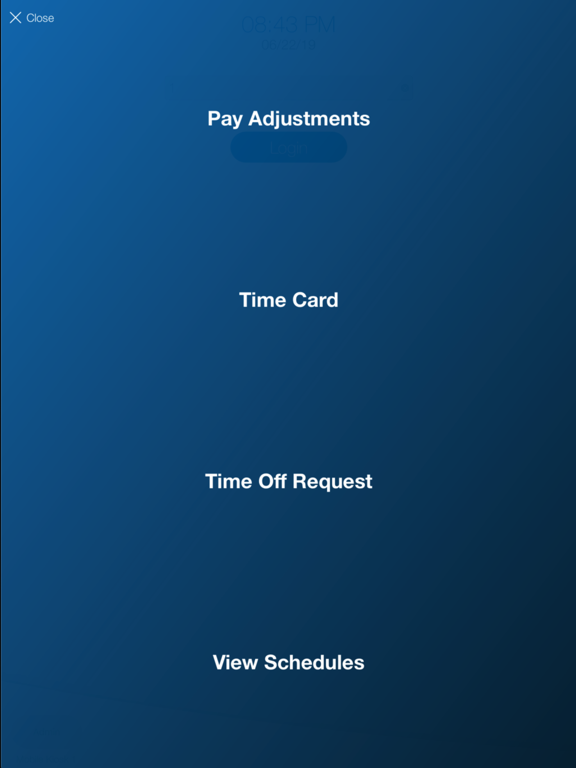 Screenshot #4 pour Paychex Oasis® Time Kiosk