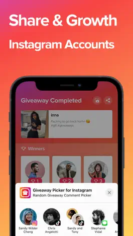 Game screenshot Giveaway Picker for Instagram™ hack