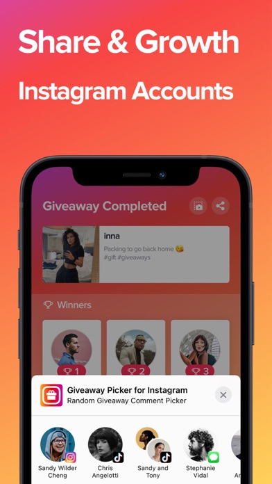 Giveaway Picker for Instagram™ Screenshot