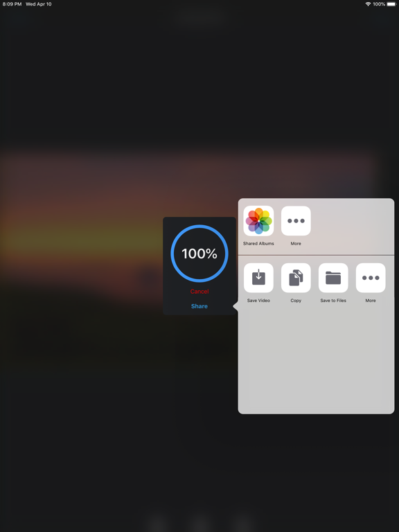 Perfect Horizon iPad screenshot 6 - Photo & Video app