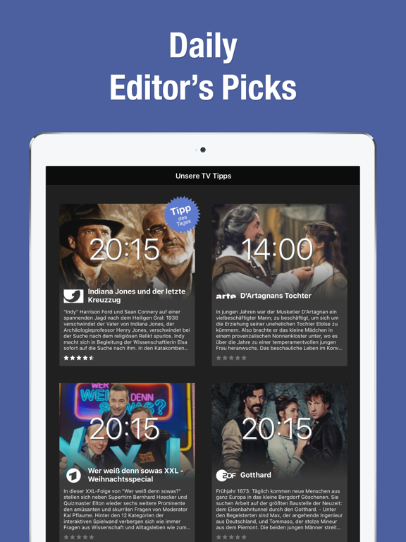 TV Guide & TV Schedule TV.de iPad screenshot 5 - News app