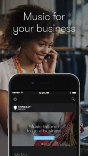 stingray music for business iphone screenshot 1