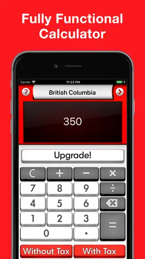 Sales Tax Canada Calculator + screenshot 4