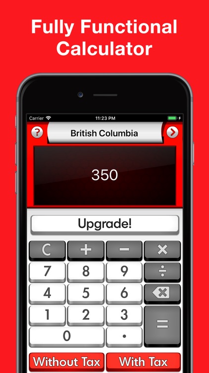 Sales Tax Canada Calculator + screenshot-3