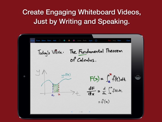 Screenshot #4 pour Vittle Pro Video Whiteboard