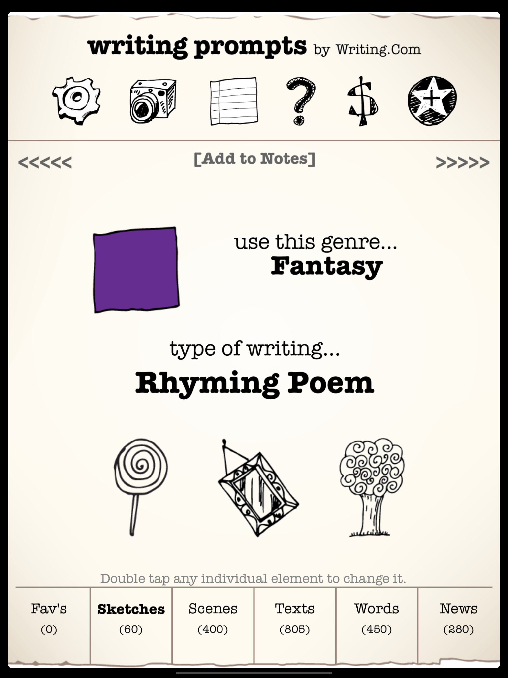 Writing Prompts screenshot 6