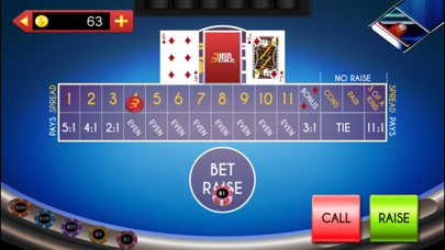 Let It Ride On, 3 Card Poker + Screenshot