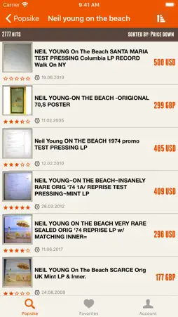 popsike.com screenshot 6