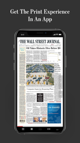 WSJ Print Edition screenshot