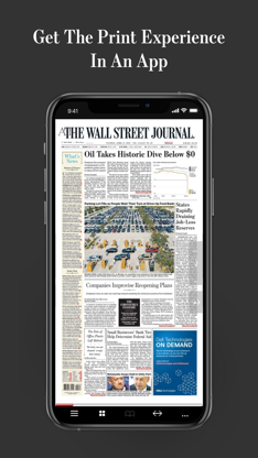 WSJ Print Edition screenshot 1