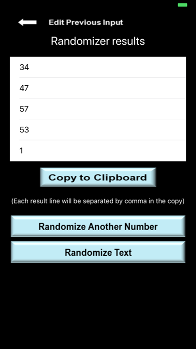 Screenshot #3 pour Random Number & Word Generator