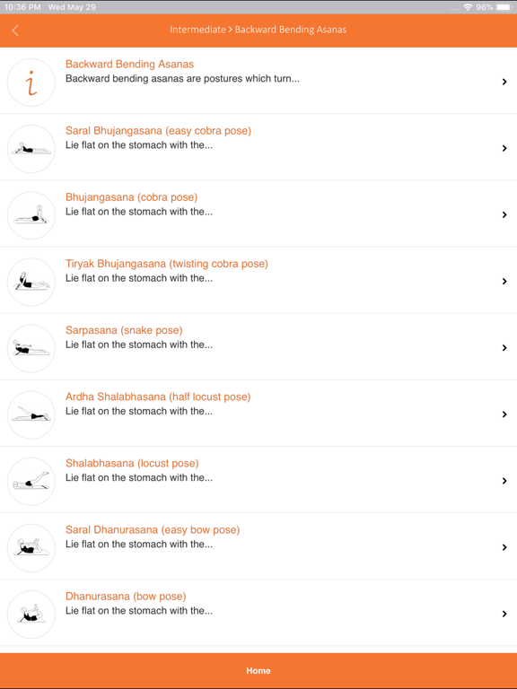 Asana Pranayama Mudra Bandha iPad screenshot 5 - Education app
