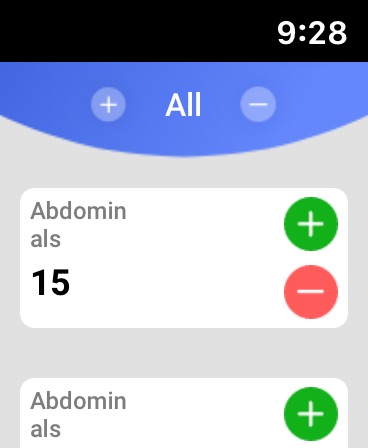 Apple Watch screenshot