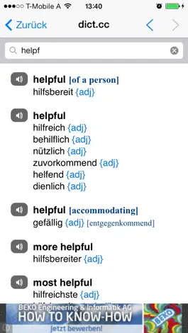 Game screenshot dict.cc Wörterbuch mod apk
