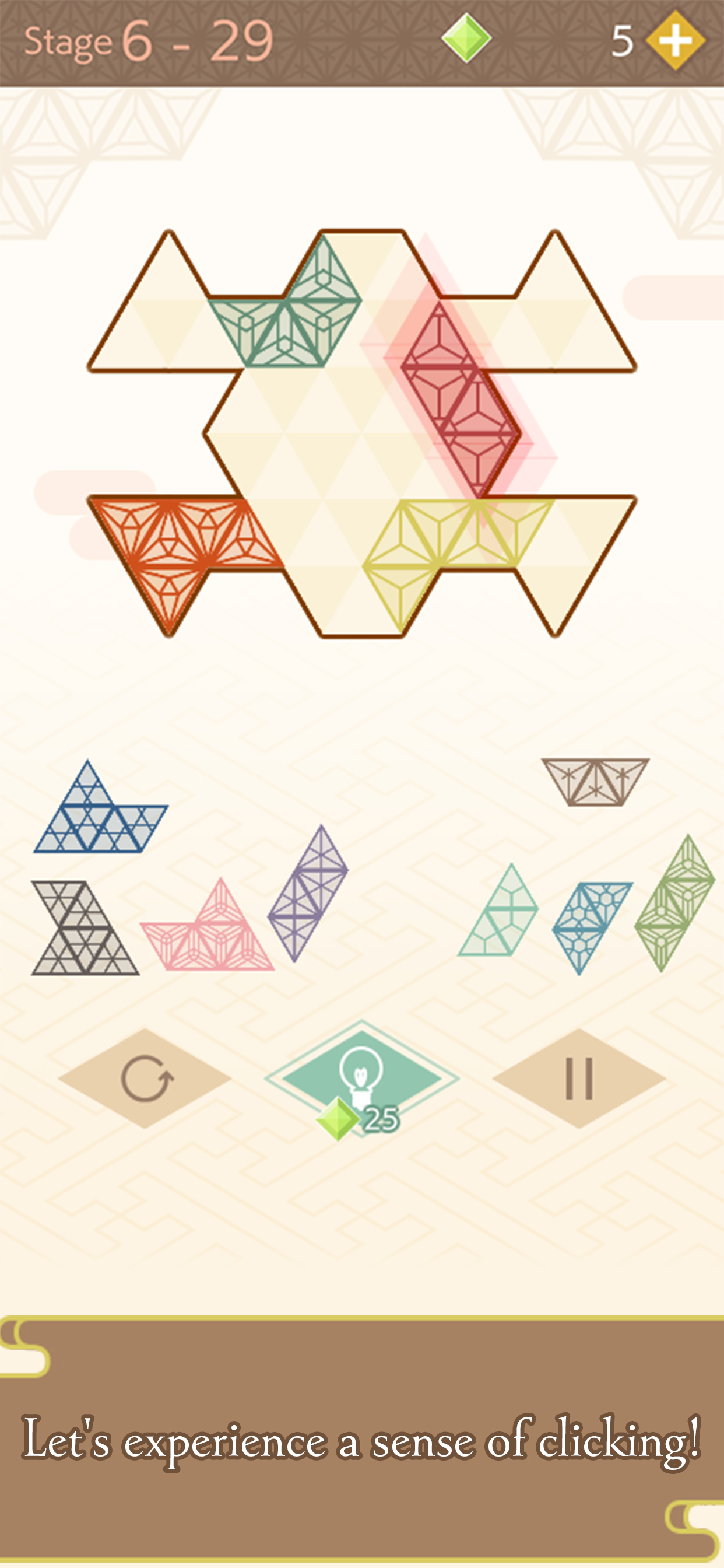 Japan Wood Puzzle　-Tanglam-