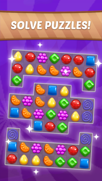 CandySweetStory:Match-3 Puzzle Screenshot