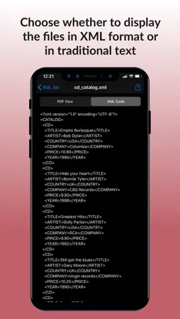 XML Viewer & converter to PDF screenshot 4
