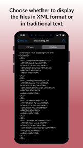 XML Viewer & converter to PDF screenshot