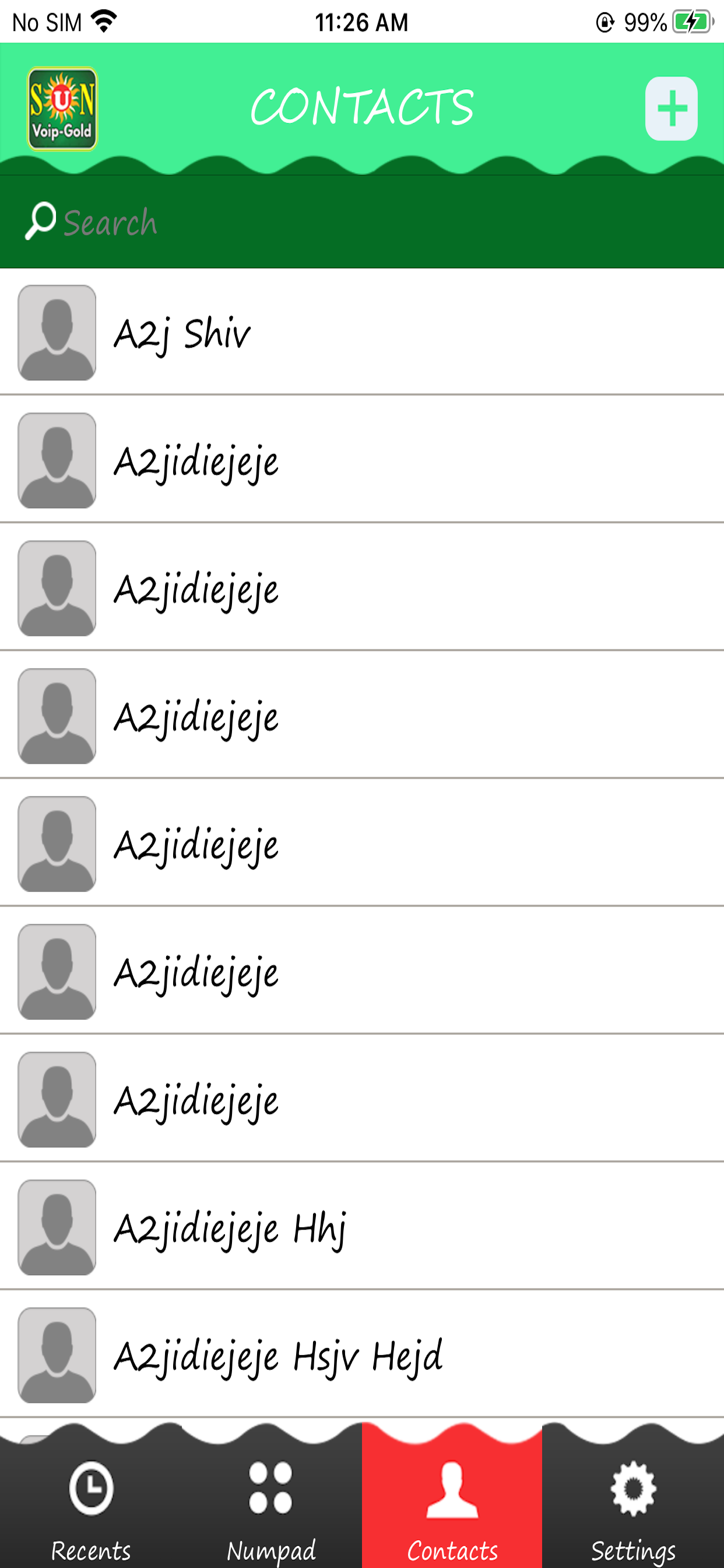 Sun Voip Gold screenshot 4
