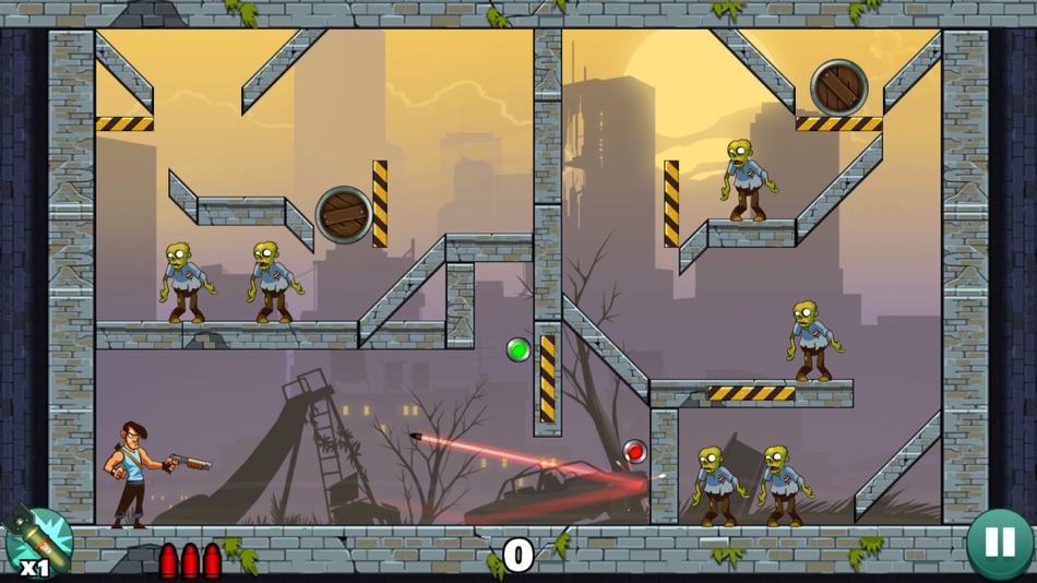 #5. Stupid Zombies (iOS) 由: GameResort LLC