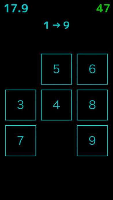 速数打ゲーム〜数字を正確に素早くタップする脳トレ〜のおすすめ画像2