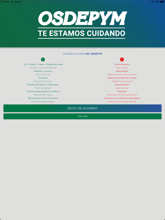 OSDEPYM iPad screenshot 4