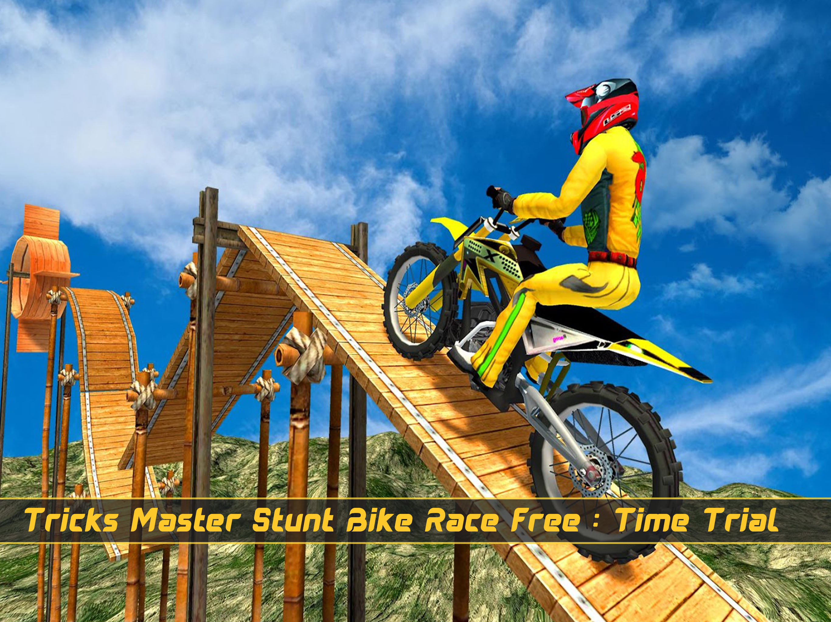 Tricky Bike Stunt Racing Game screenshot 8