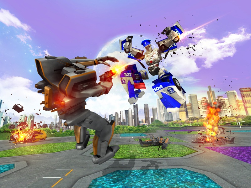 Cops Robot Battle screenshot 10