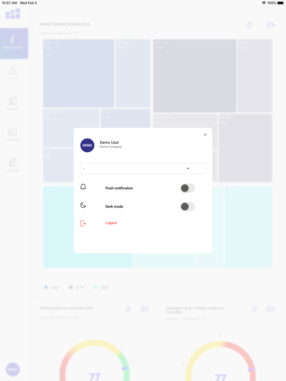 Screenshot #6 pour KPI Dashboard for MAGO