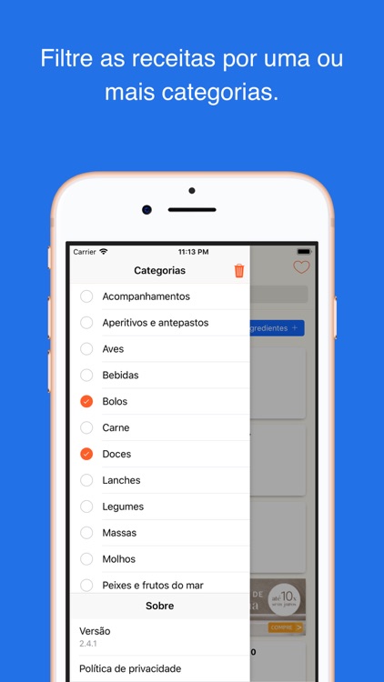 Mini Receitas screenshot-3