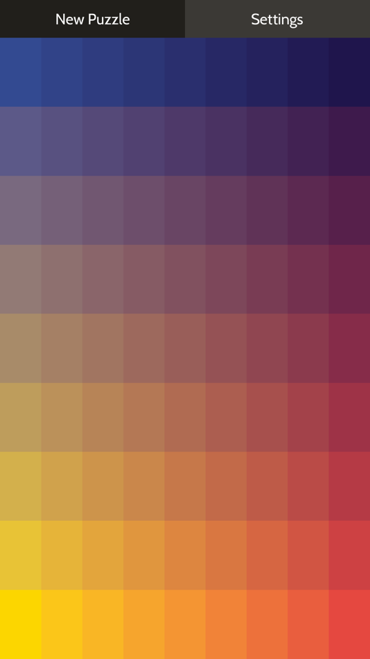 #2. Chromatic: Color Puzzles (iOS) Podle: Ryan Schalk