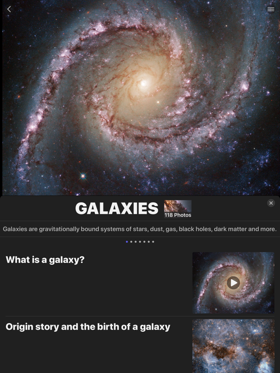 Cosmology iPad screenshot 4 - Education app