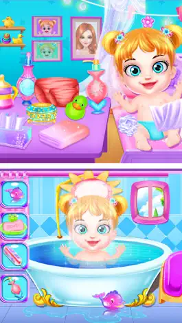 Game screenshot Малышка - Кукла уход и наряды apk