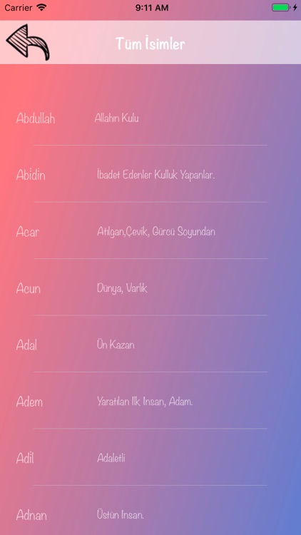 Bebeğimin İsmi screenshot-5