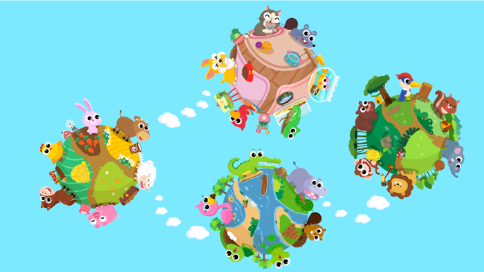 CandyBots Animal Friends Game