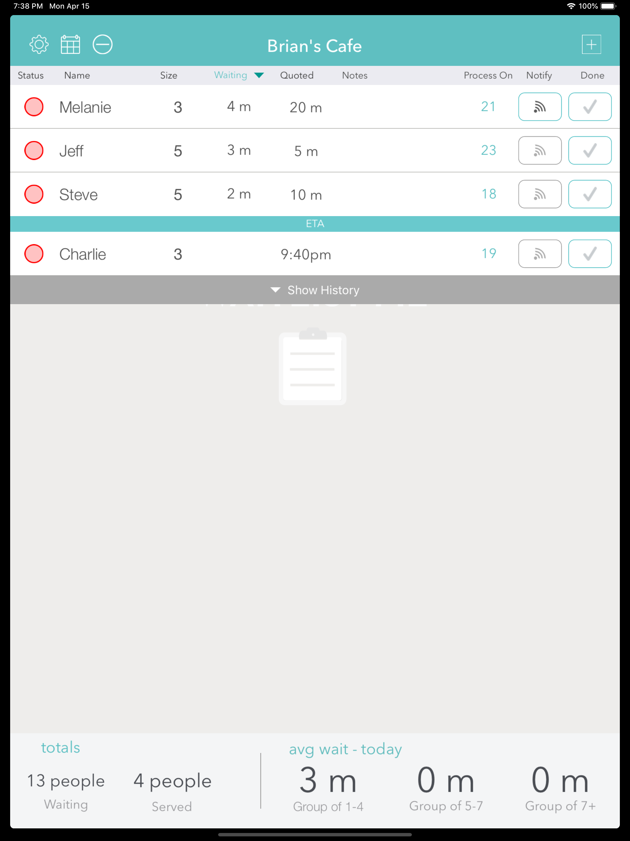 Waitlist.Me screenshot 5
