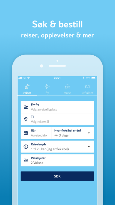 TUI Norge – din reiseapp Screenshot