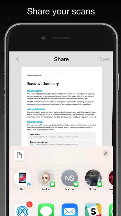 Capture d'écran 4 sur 6 de Receipt Scanner: Invoice, PDF