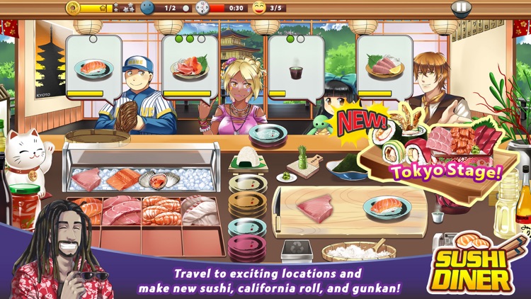 Sushi Diner – Fun Cooking Game screenshot-0